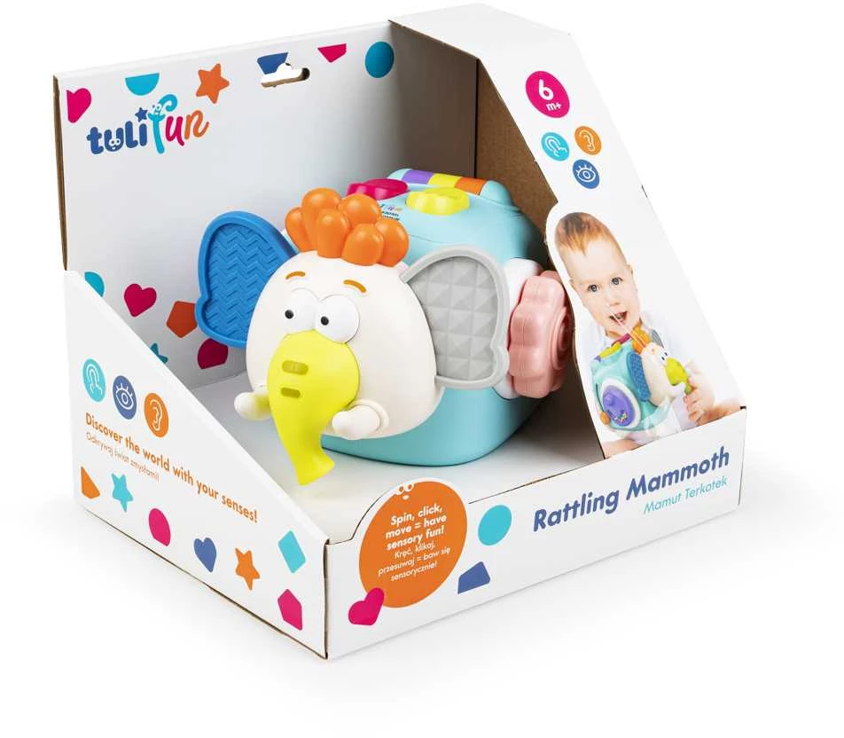 Dumel TULI FUN TF 30101 Mamutas Barškutis