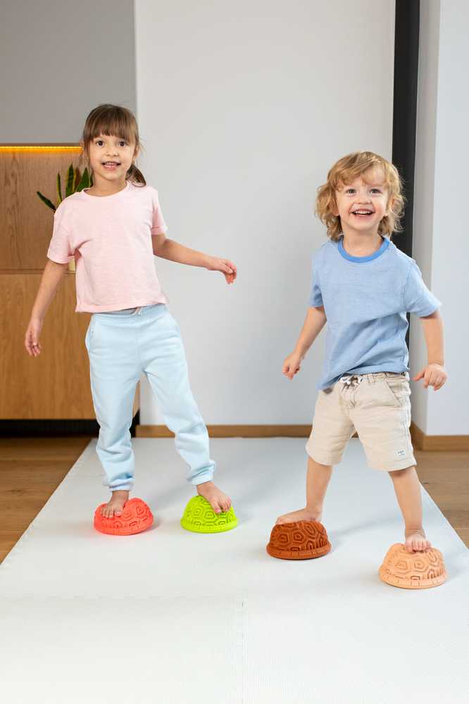 AM Tullo TULLO 608 Sensorinis pusrutulinis vėžlys rudas 18 cm