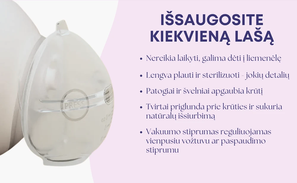 TYLLA vakuuminis pieno surinkiklis / pientraukis