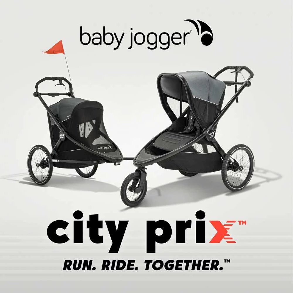 Baby Jogger VAIKIŠKAS JOGGER 560892 vežimėlis CITY PRIX AMBITION Juodas