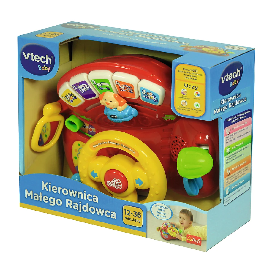 VTECH 60482 Mažas lenktynininko vairas