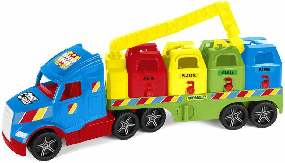 WADER 36321 Magic Truck Basic šiukšliavežių perdirbimas