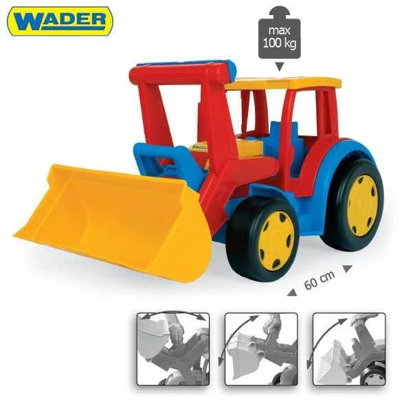 WADER 66000 Gigant - traktoriaus buldozeris