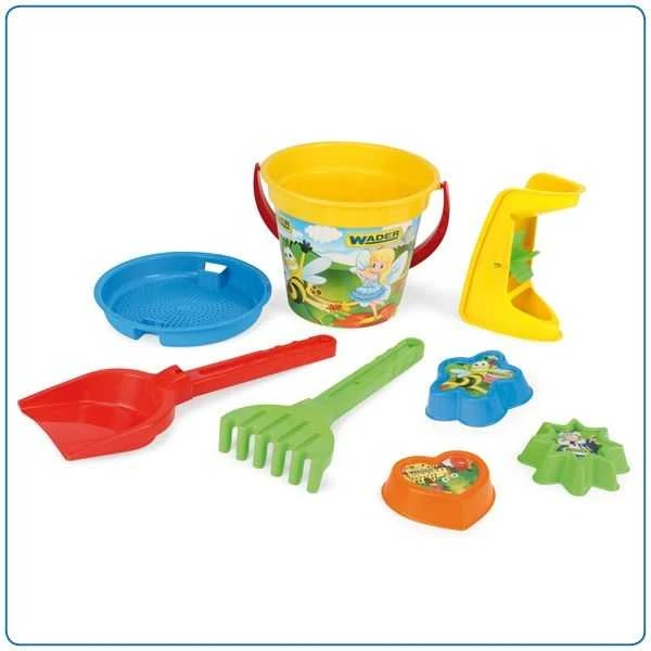 WADER 75037 Happy Summer - Smėlio rinkinys su IML 8 vnt. - 2 tipai