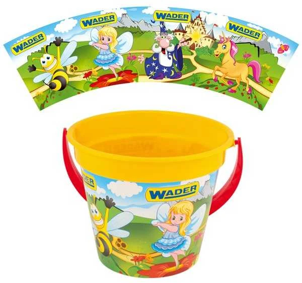 WADER 75037 Happy Summer - Smėlio rinkinys su IML 8 vnt. - 2 tipai