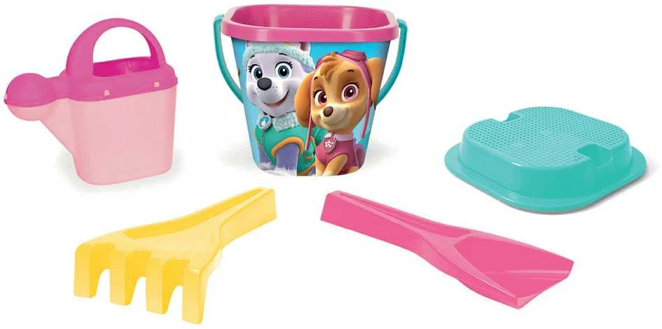 WADER 81541 Paw Patrol smėlio rinkinys 5vnt.