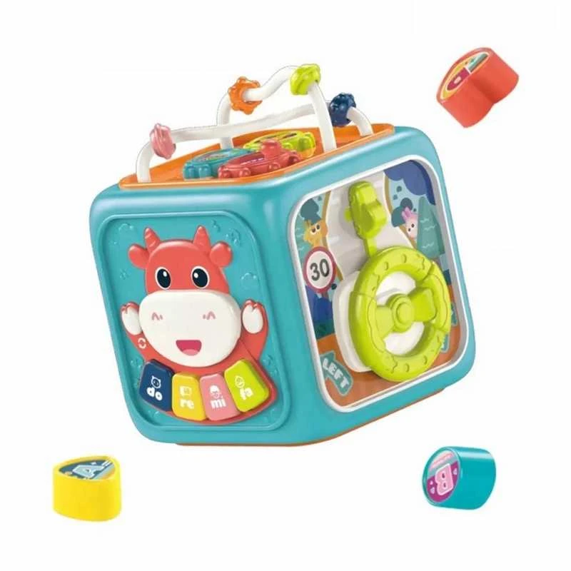 Woopie Baby WOOPIE 51565 Montessori edukacinis sensorinis kubas