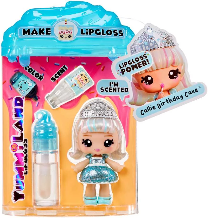 YUMMILAND Lūpų blizgis „Doll Character“, 9 cm