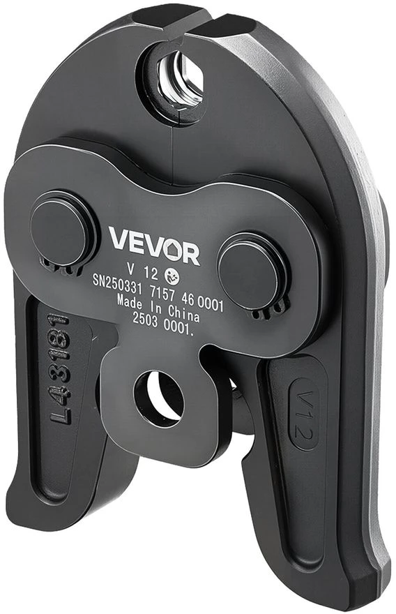 VEVOR 12 mm v12 spaudimo žandikaulis nerūdijančiam plienui