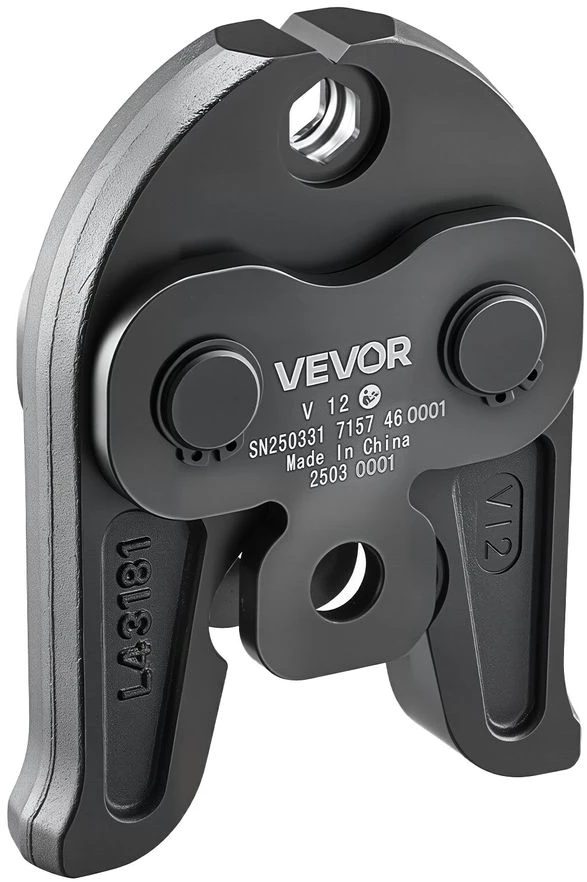 VEVOR 12 mm v12 spaudimo žandikaulis nerūdijančiam plienui