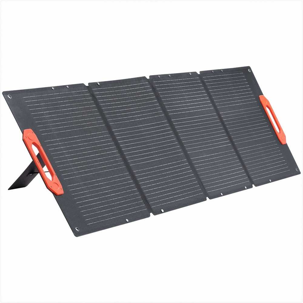 150 W sulankstoma monokristalinė saulės baterija, nešiojamas įkroviklis stovyklavimui ir žygiams, didelio efektyvumo ETFE, atsparus vandeniui 150 W saulės įkroviklis, sulankstoma saulės baterija, nešiojamas saulės generatorius