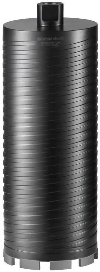 VEVOR 4,25 cm deimantinis grąžtas, šlapias/sausas, betonas, plyta