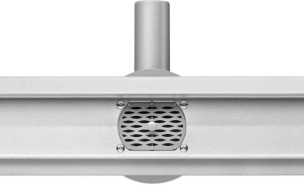 90 cm Rotary linijinis drenažas su plytelių įdėklu, nerūdijančio plieno dušo drenažas, Wet & Dry drenažas, nerūdijančio plieno dušo kanalas