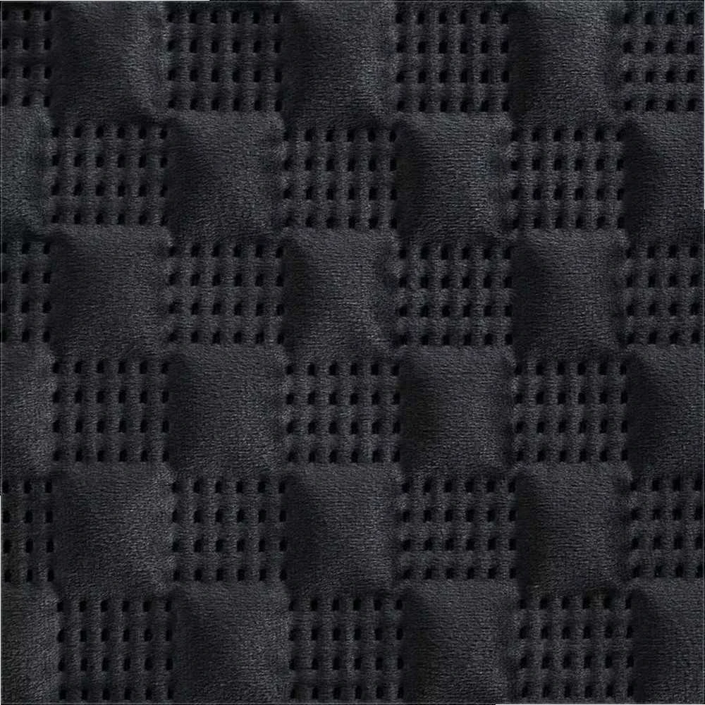 Eurofirany Aksominis dvipusis dekoratyvinis užtiesalas, 200x220 cm, dygsniuotas raštas, lovai ar sofai, minkštas poliesterio uždangalas, pledas miegamajam Lovatiesė