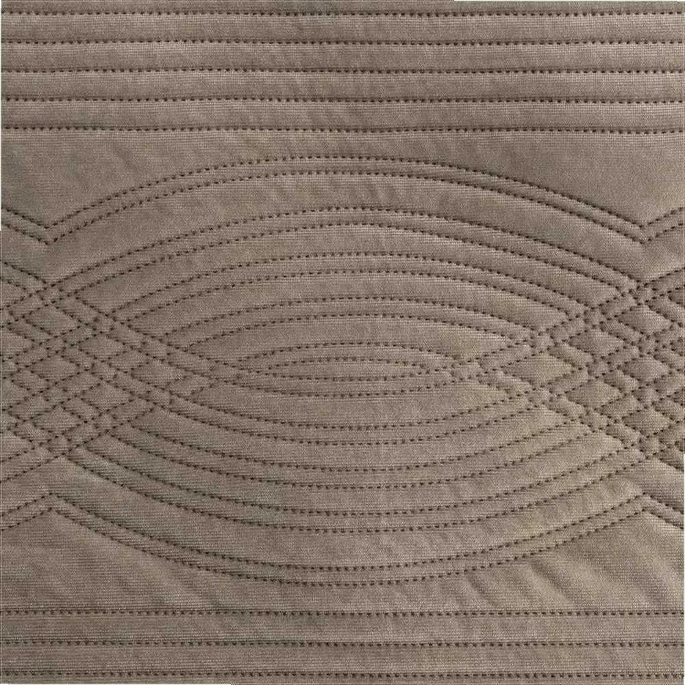 Eurofirany Aksominis geometrinio rašto užtiesalas, 220x240 cm, dekoratyvinė lovatiesė dvigulei lovai, modernus namų dekoras, minkštas pledas Lovatiesė