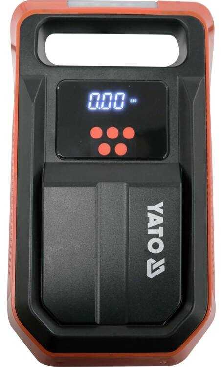 Automobilinis padangų pripūtėjas su LCD, 12V 120W, 150 PSI, kompresorius, siurblys