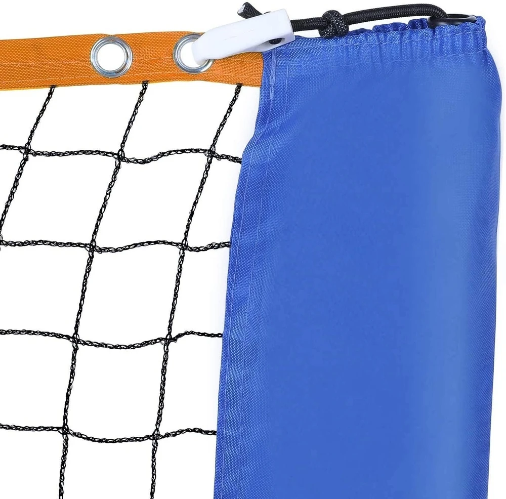 Badmintono tinklas su rėmu badmintonui, tinklinio, teniso, reguliuojamo aukščio, nešiojamas, lauko, vidaus, treniruotėms