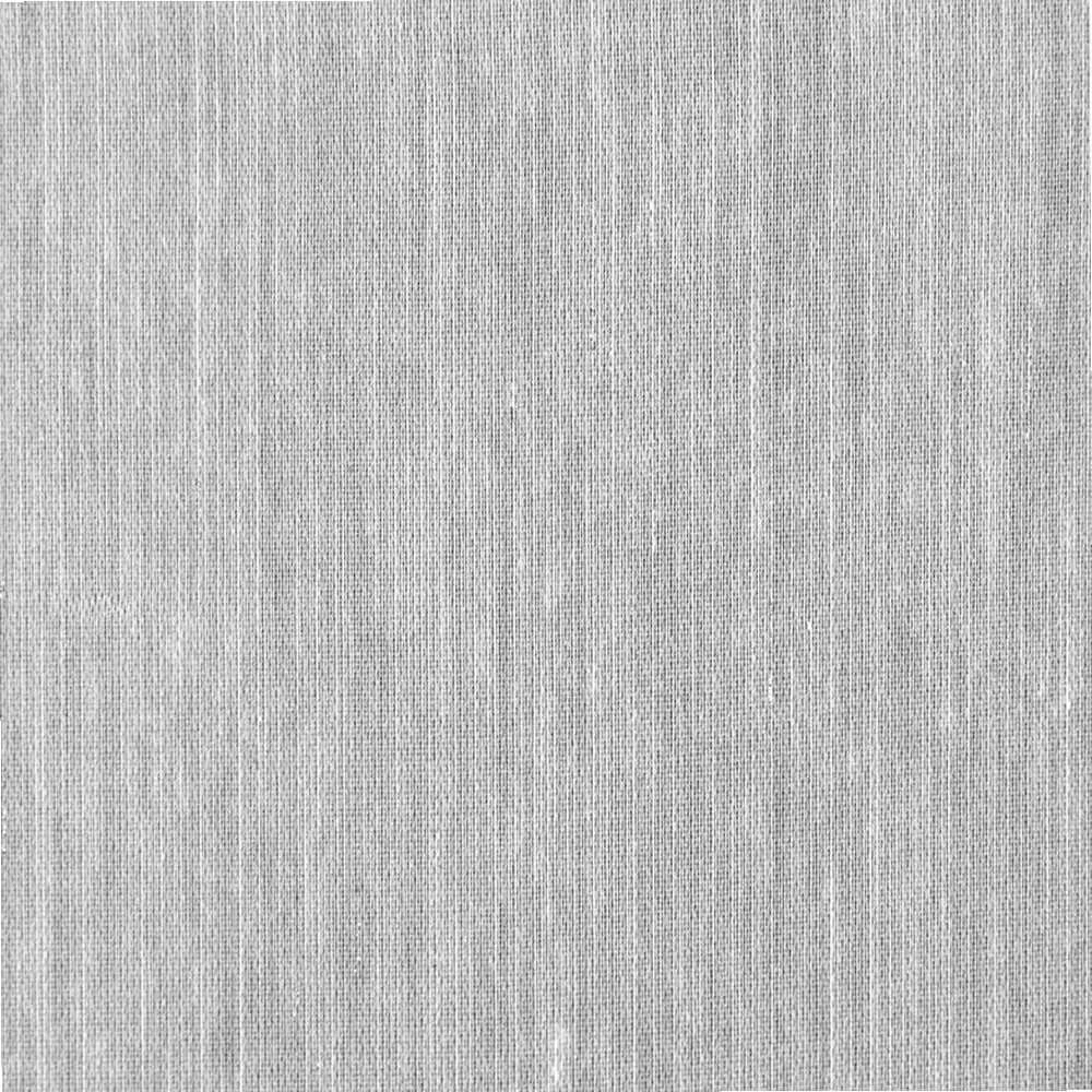 Eurofirany Balta lietaus lašų rašto užuolaida, 300x250 cm, poliesterio audinys su žiedais, paruošta langų dekoracija, dieninė užuolaida Dieninės užuolaidos