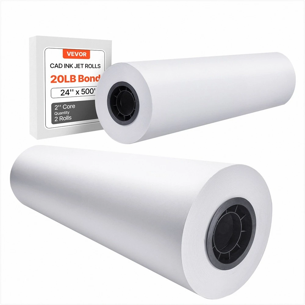 VEVOR Ploto spausdintuvo popierius 24 cm x 152 m