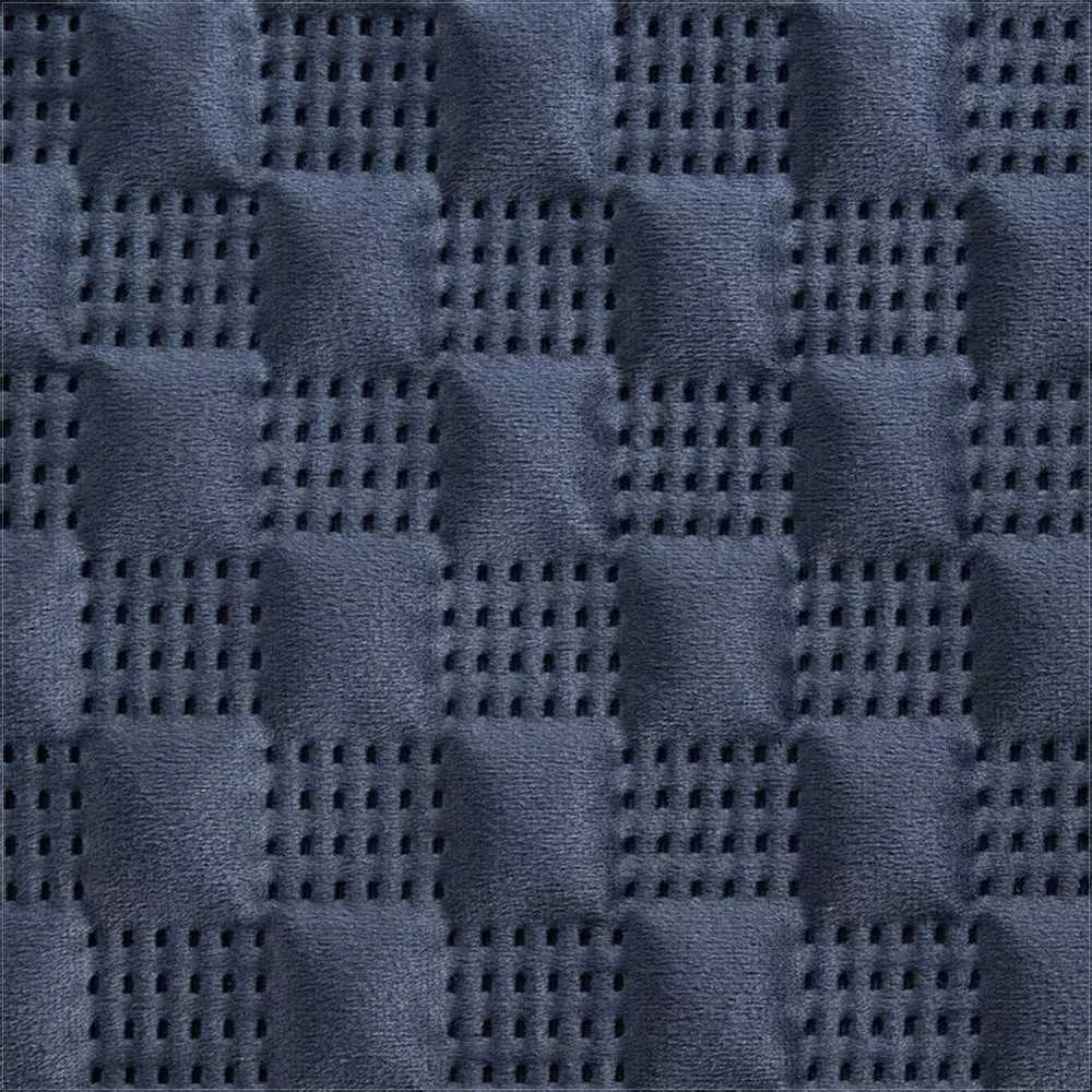 Eurofirany Dekoratyvinė lovatiesė, dvipusis veliūras ir medvilnės tekstūra, besiūlis dygsniuotas raštas, 200x220 cm, vasarinė antklodė, miegamojo akcentas, minkštas pledas Lovatiesė