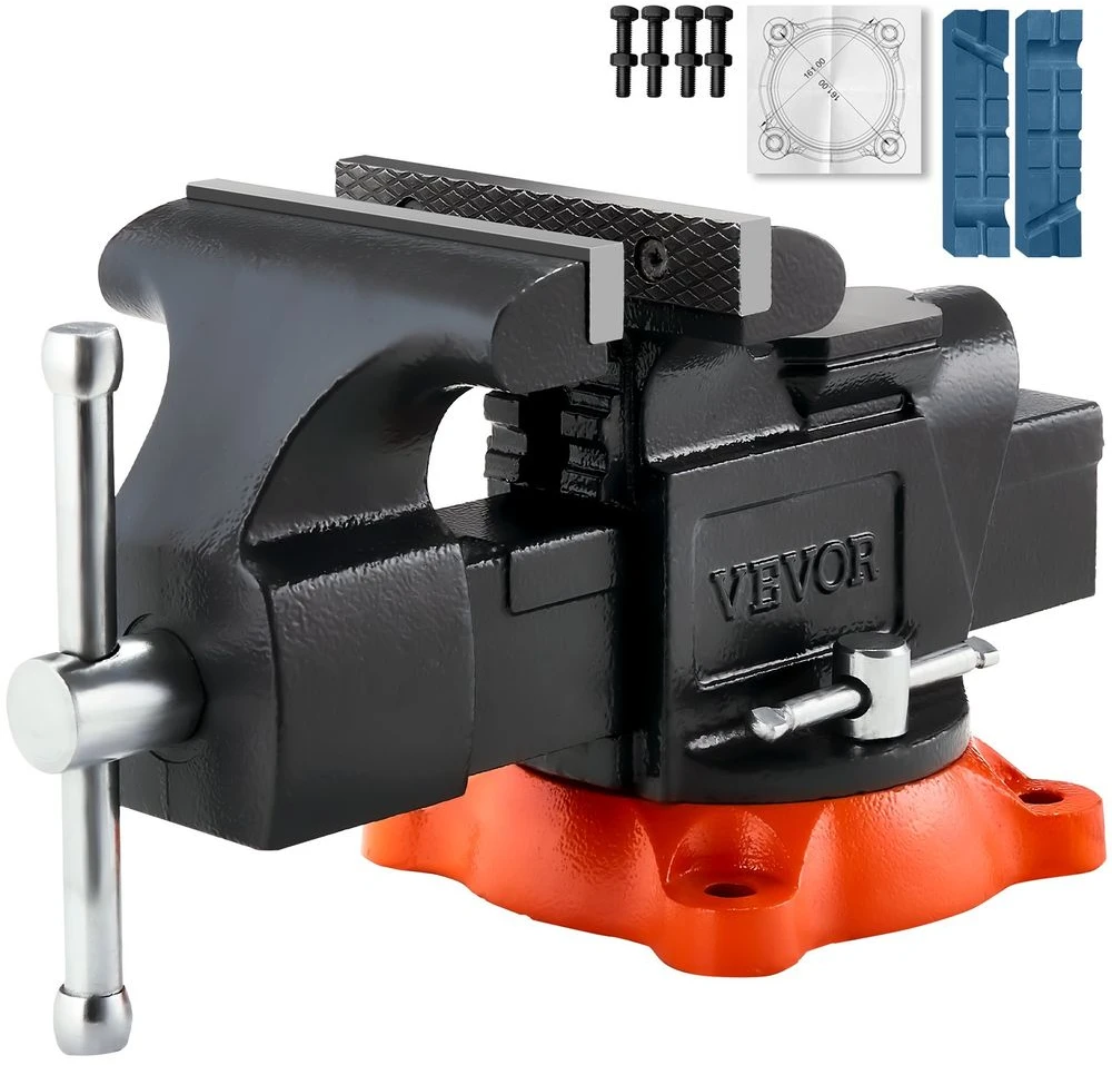 VEVOR 5" universalus stalo spaustuvas iš ketaus