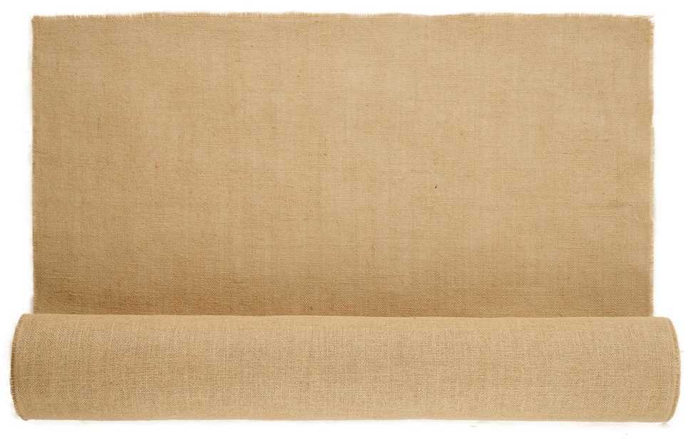 Džiuto audinio ritinys amatams ir augalams, 1016 mm x 22.86 metrai, natūrali džiuto medžiaga, džiuto audinys, „pasidaryk pats“ džiuto ritinys