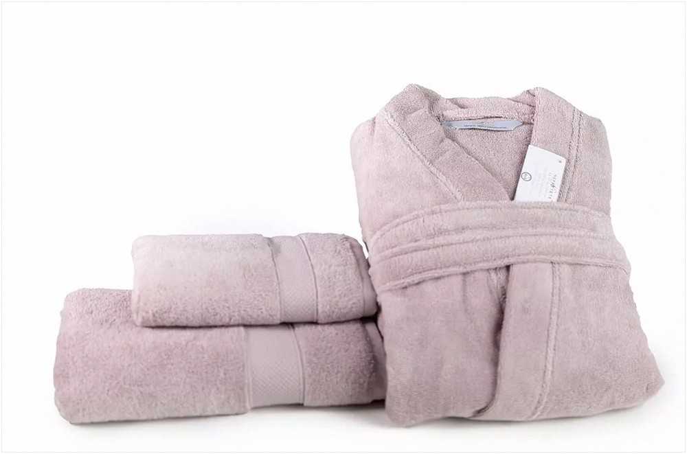 Egipto medvilnės chalatas, unisex frotinis chalatas, 450 gsm tankis, pudros rožinė spalva, lengva priežiūra be lyginimo, prabangus spa chalatas, Giza 95 verpalai, minkštas vonios chalatas