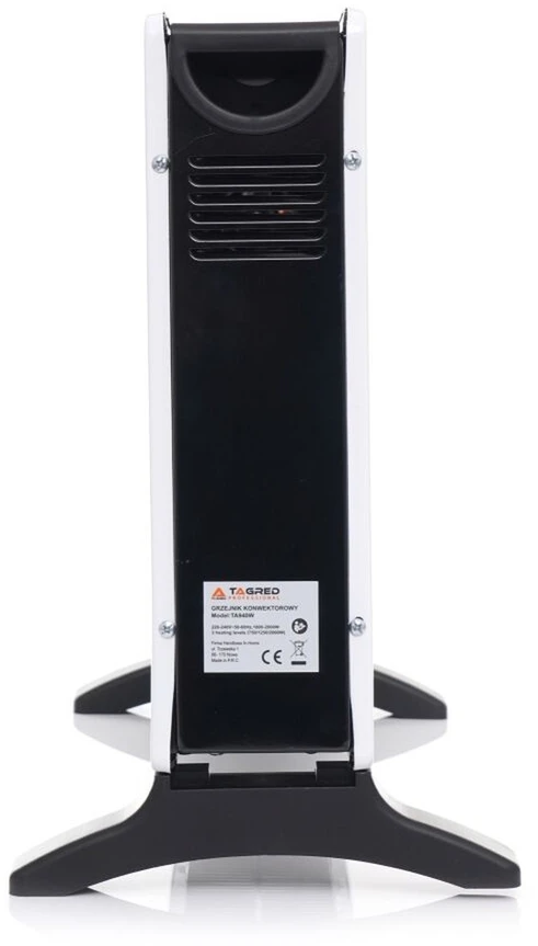 Elektrinis konvekcinis šildytuvas, 2000W, reguliuojamas termostatas, nešiojamas kambario šildytuvas, apsauga nuo užšalimo, namų ir biuro šildymas