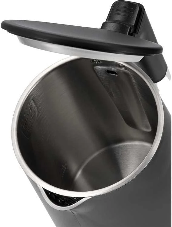 Elektrinis virdulys 1,5 l, vėsus liesti, 2200 W, belaidis virdulys, juodas elektrinis virdulys