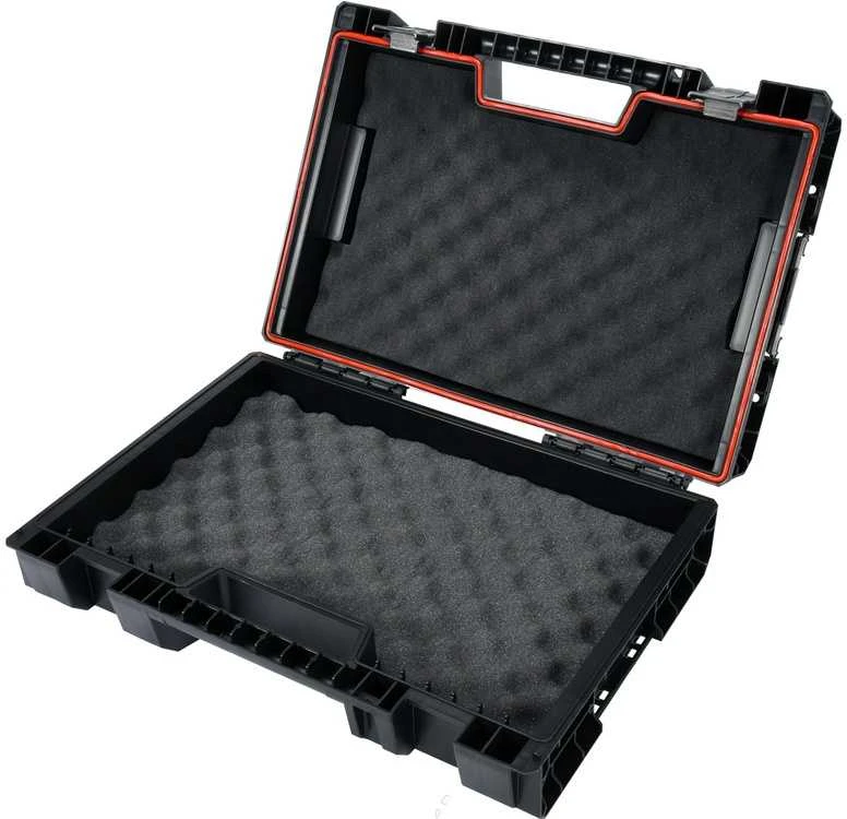 Elektrinių įrankių sistemos dėklas, 450x322x126 mm, skirtas elektriniams įrankiams, modulinis įrankių dėklas