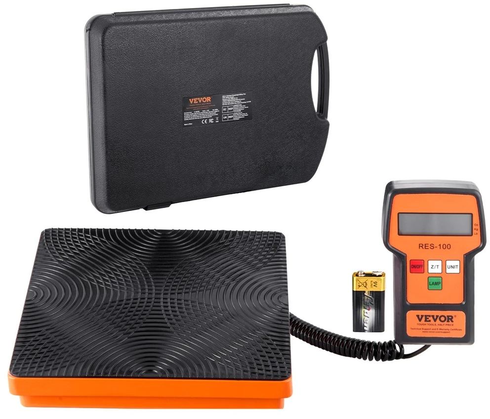 VEVOR Elektroninės šaldymo agentų svarstyklės 50 kg HVAC