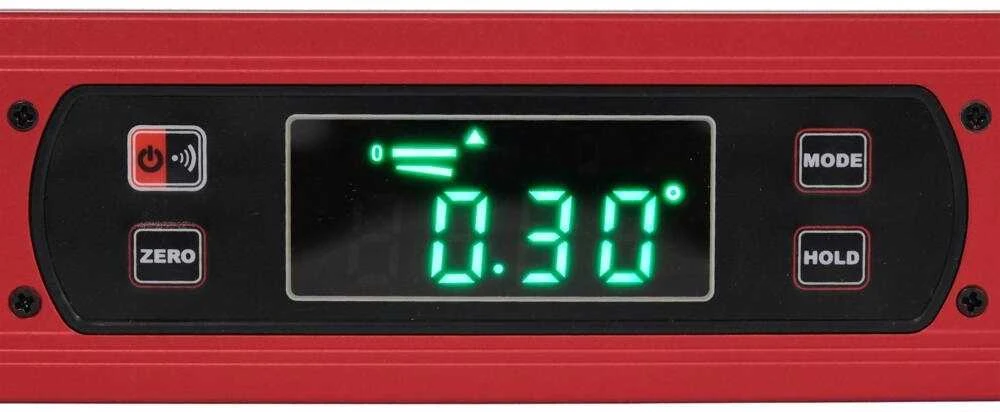 Elektroninis gulsčiukas 400 mm, magnetinis, skaitmeninis gulsčiukas, kampo matavimo įrankis
