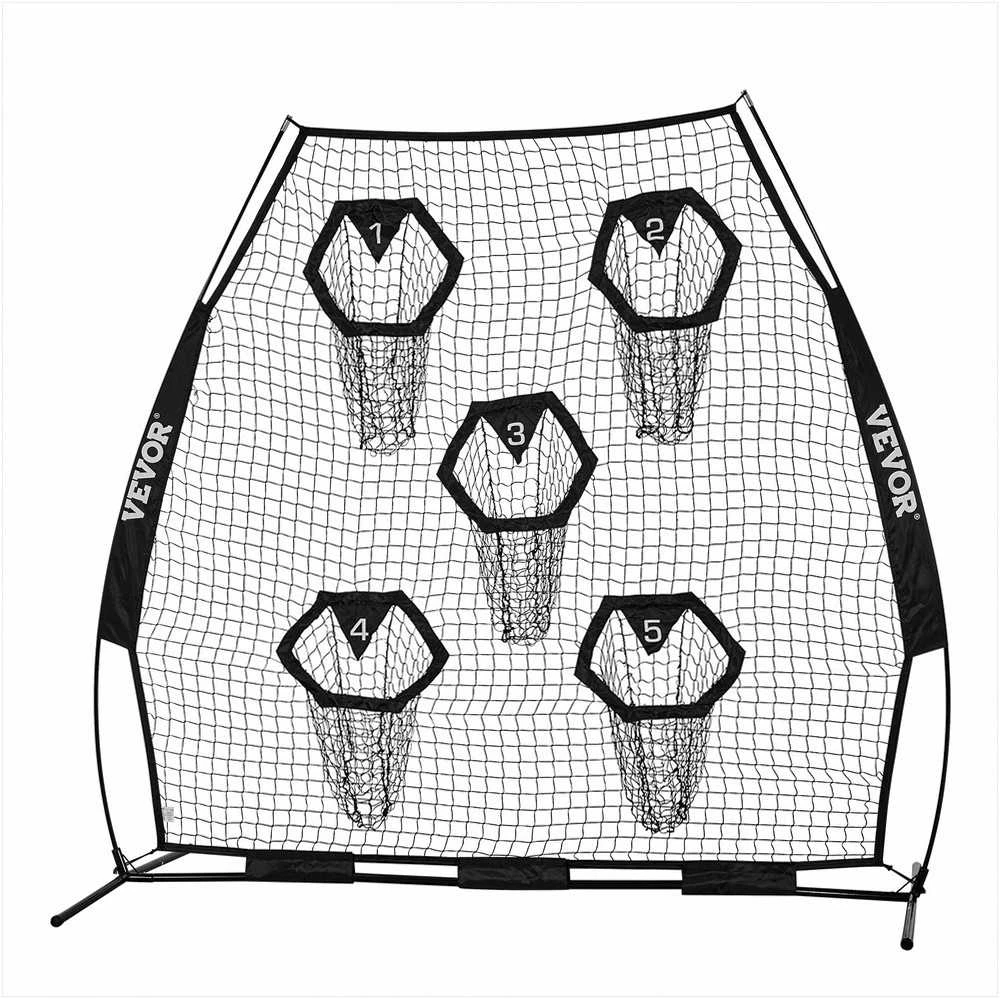 VEVOR Futbolo treniruoklis su taikinių tinklu 2134 mm