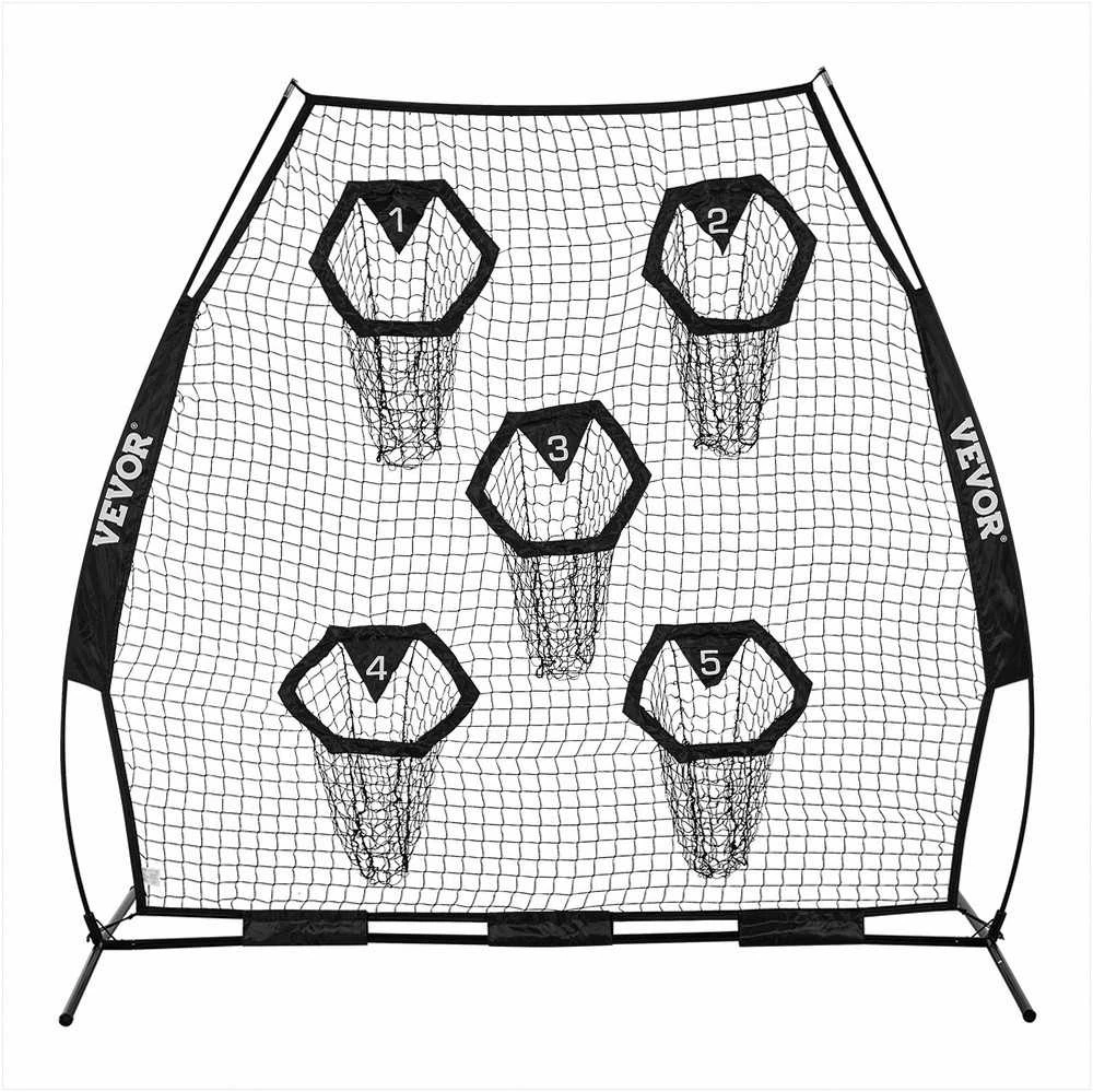 VEVOR Futbolo treniruoklis su taikinių tinklu 2134 mm