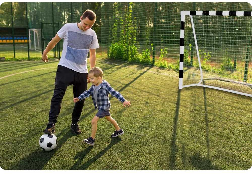 Futbolo vartai 180x120x60 cm, su patvariu tinklu, lengvai surenkami futbolo vartai, lauko futbolo vartai