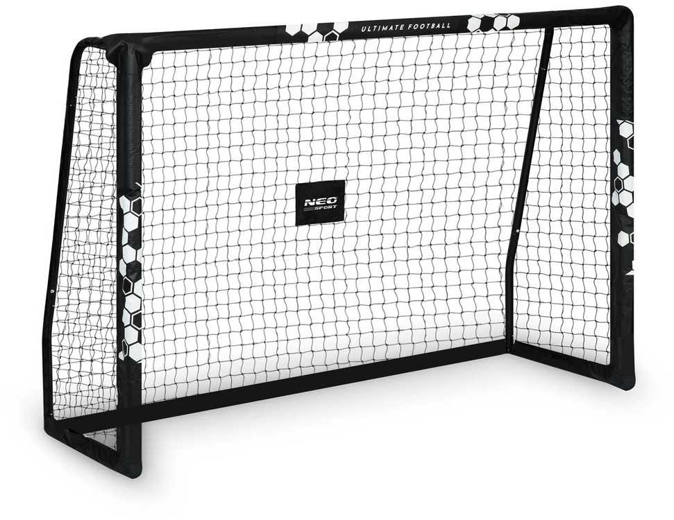 Futbolo vartai 180x120x60 cm, su plieniniu rėmu, lengvas surinkimas, futbolo vartai, sodo futbolo vartai