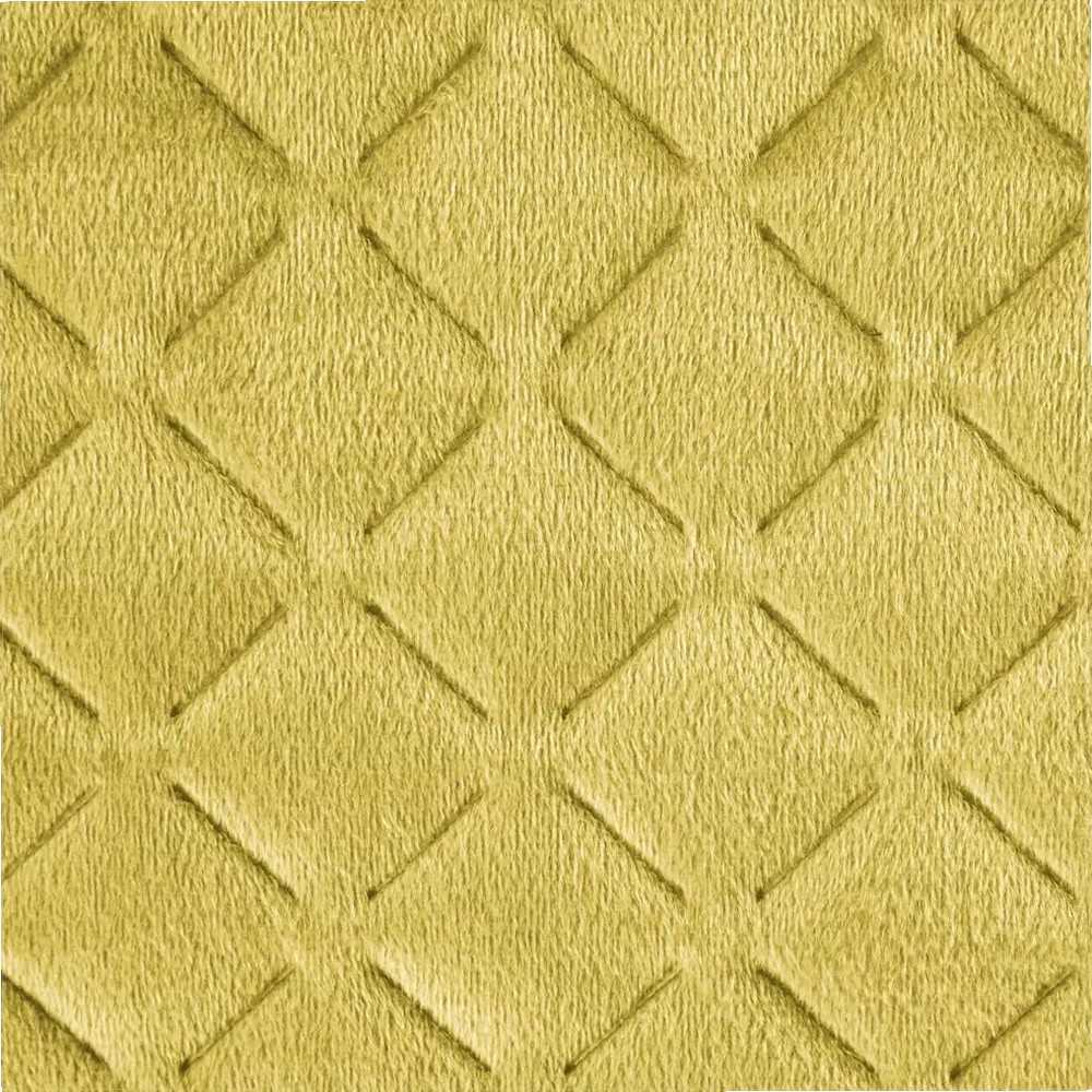 Eurofirany Garstyčių spalvos geometrinis aksominis užtiesalas, dvipusis dekoratyvinis uždangalas, 230x260 cm, karšto spaudimo dygsniavimas, minkšta poliesterio lovatiesė, prabangi namų tekstilė Lovatiesė