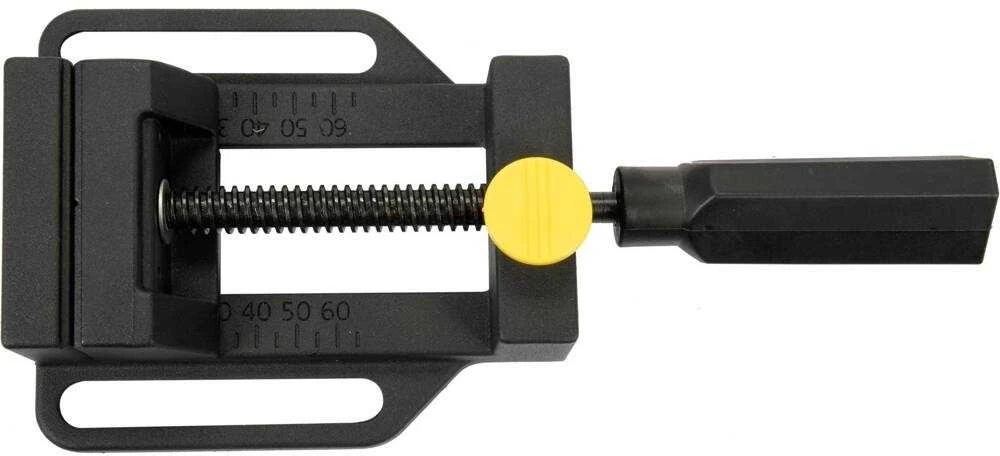 Gręžimo stovas su spaustuvais, skirtas statmenam gręžimui, metalo ir medienos gręžimo stovas, 60 mm eiga