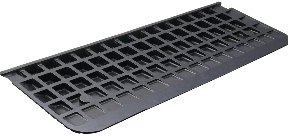 VEVOR Guminis slenkstis ratukams 5 cm aukščio