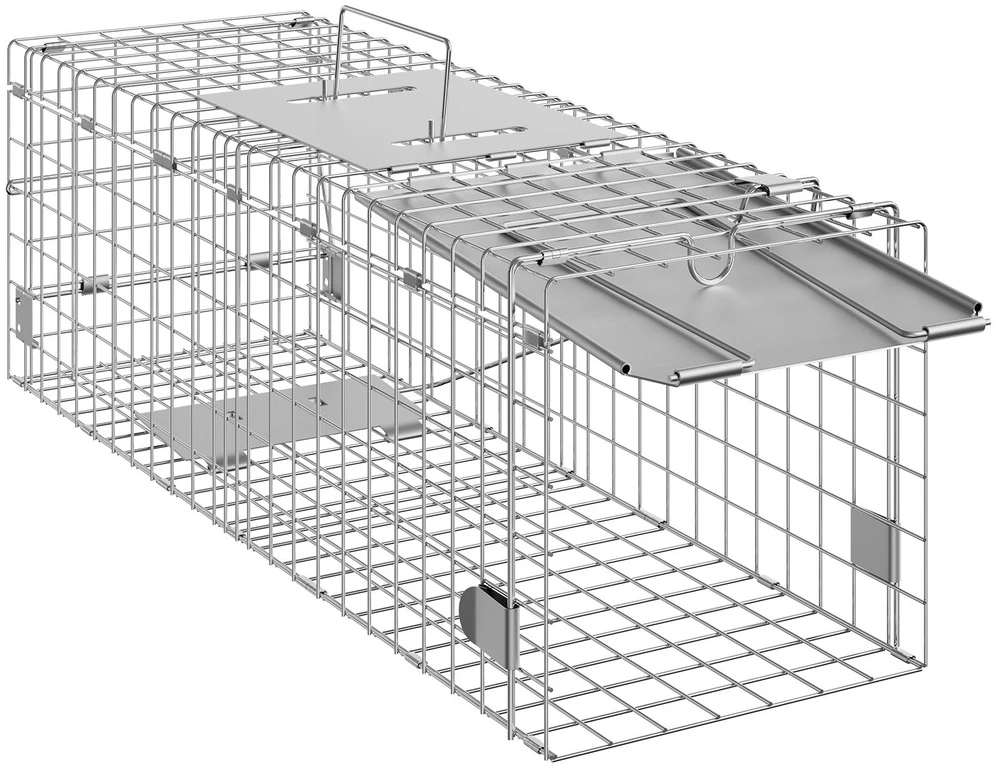 VEVOR Gyvūnų gaudyklė su rankena 61x20x20 cm