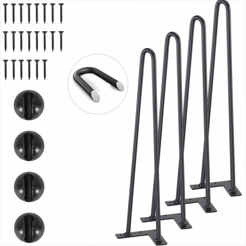 VEVOR 482 mm plaukų segtuko formos baldo kojos