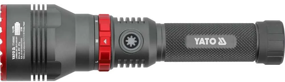 Įkraunamas 10W LED žibintuvėlis, 1000lm ryškumas, vandeniui atsparus žibintuvėlis, rankinis žibintuvėlis, LED žibintas