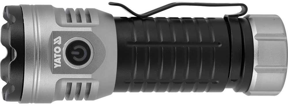 Įkraunamas LED žibintuvėlis, 30W 3000lm, 7 režimai, USB-C, nešiojamas žibintas, aliumininis žibintuvėlis