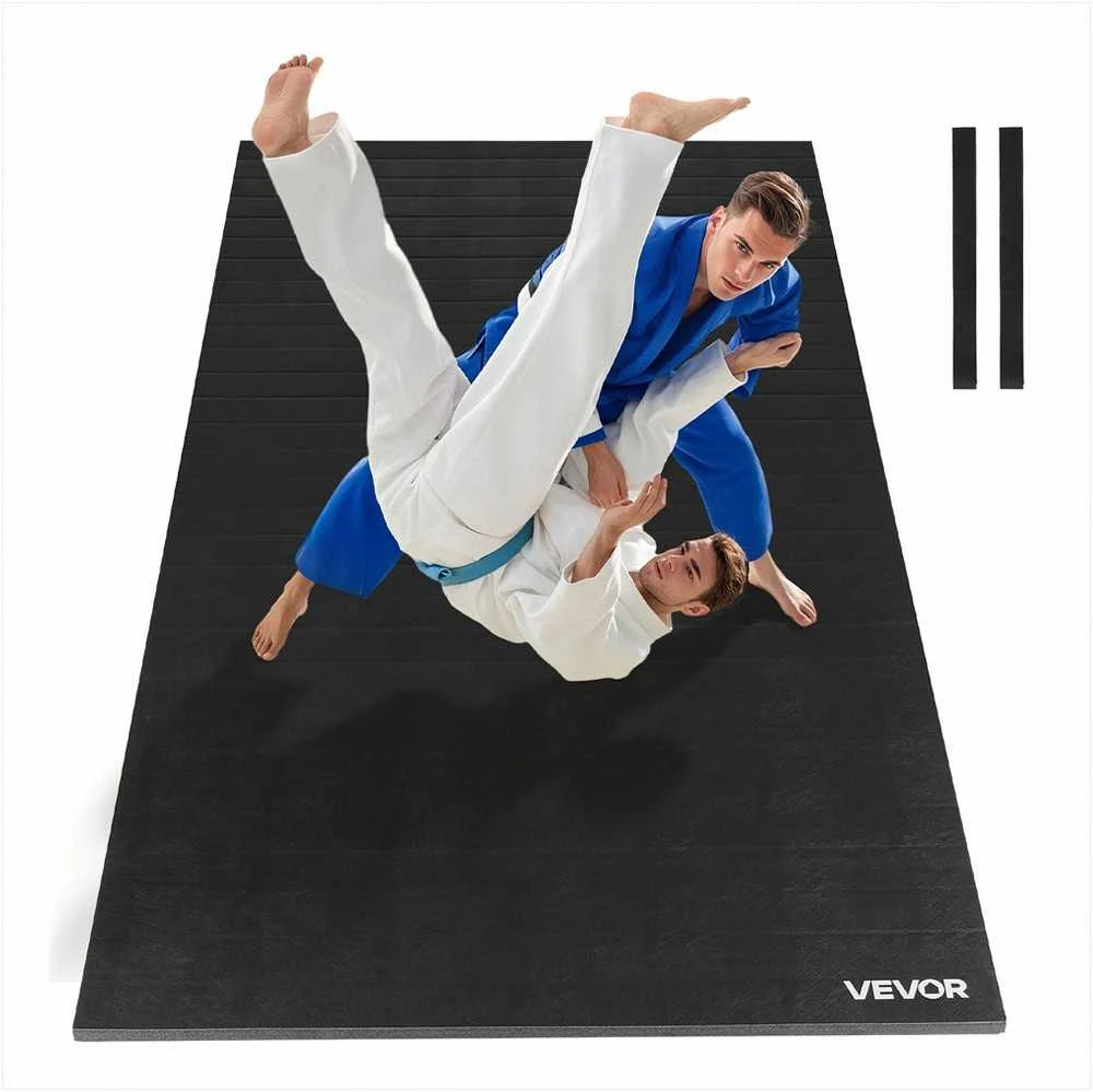 Imtynių kilimėlis 3x1.5m treniruotėms namų sporto salėje, storas vandeniui atsparus PVC treniruočių kilimėlis, įvairių sporto šakų kovos menų tatamis, džiudžitsu ir dziudo kilimėlis