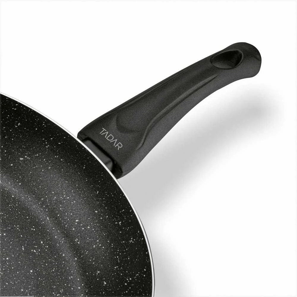 Indukcinių keptuvių rinkinys universaliam gaminimui, neprisvylanti marmuro danga, trys dydžiai 20 cm 24 cm 28 cm, indukcinių keptuvių komplektas, neprisvylančių keptuvių trio, virtuvės indų rinkinys