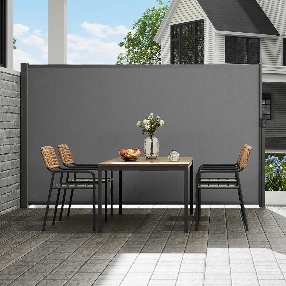 VEVOR Ištraukiamas šoninis tentas, 1,6 m x 3 m, vandeniui atsparus, UV apsauga