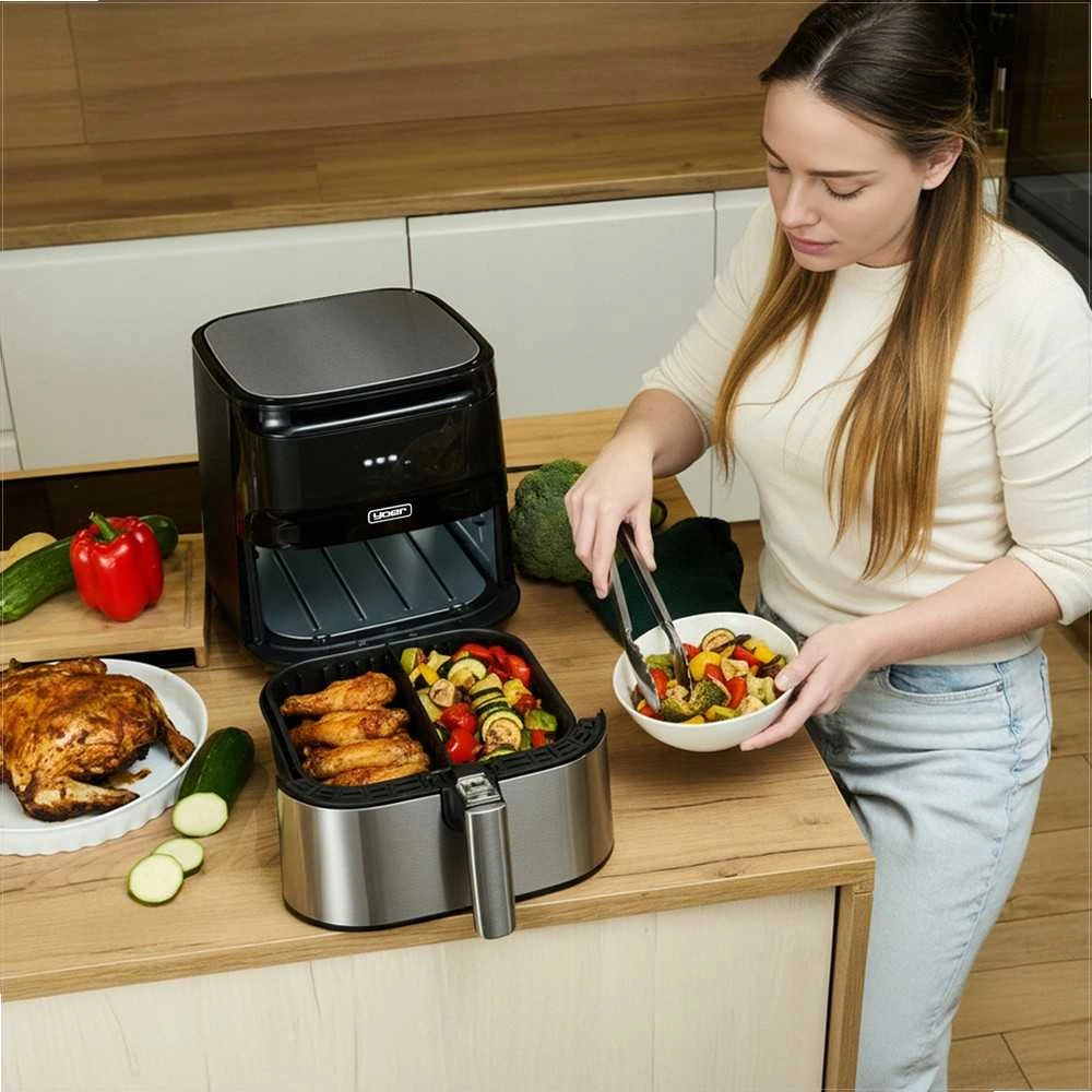 Karšto oro gruzdintuvė Yoer 4in1 6L 1700W +WiFi