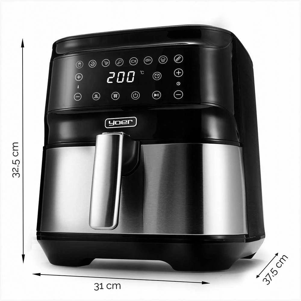 Karšto oro gruzdintuvė Yoer 4in1 6L 1700W +WiFi