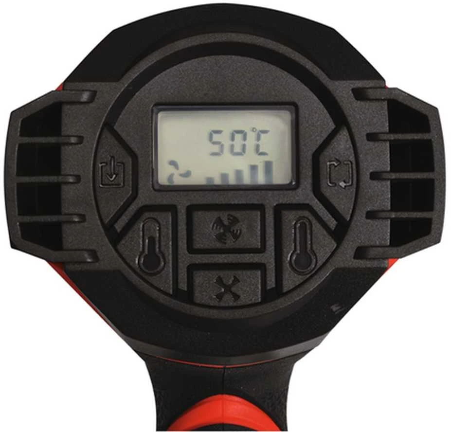 Karšto oro pistoletas 1600W, su LCD ekranu, įvairioms reikmėms, karšto oro pistoletas, dažų valiklis