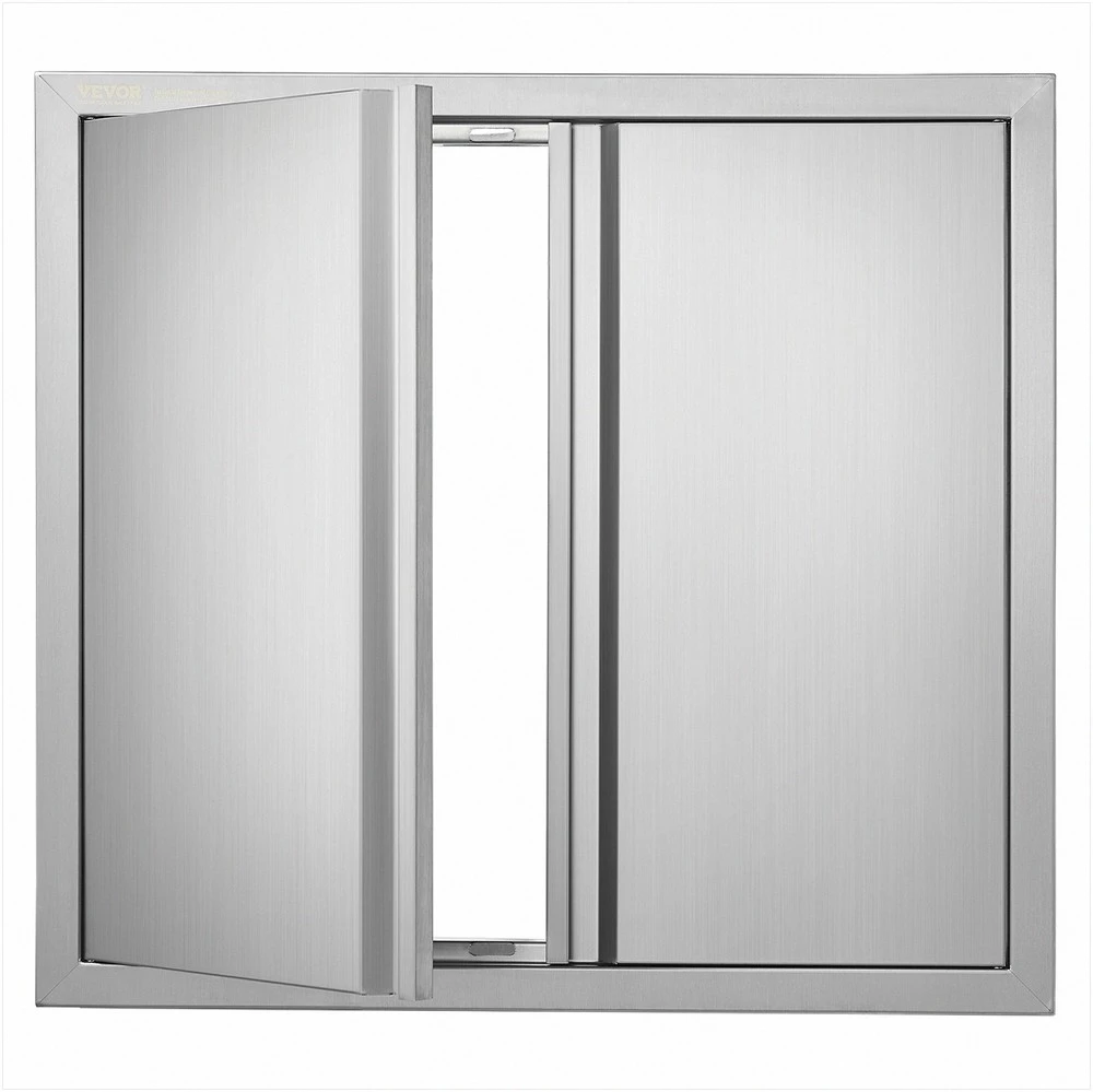 VEVOR nerūdijančio plieno kepsninės durelės 660x610 mm